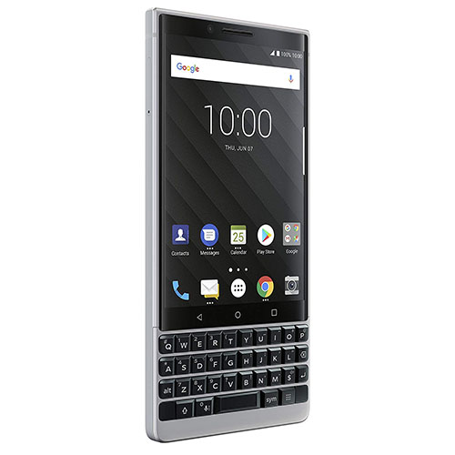 BlackBerry KEY2 128GB Silver 6GB 12MP 4.5 