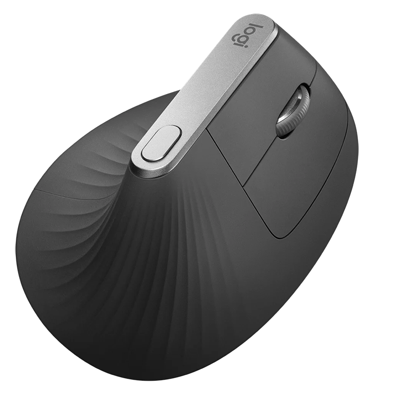 Logitech MX Vertical Advance Wireless Optical Ergonimic Rechargeable ...