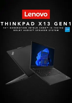 Lenovo ThinkPad X13 Gen 1 i5 10th Gen 16GB 256GB SSD 13'' Touch-screen